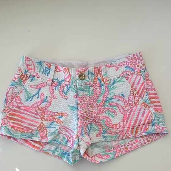 Lilly Pulitzer Walsh short.  Gently worn.  Size 00, 3” inseam - Picture 1 of 2